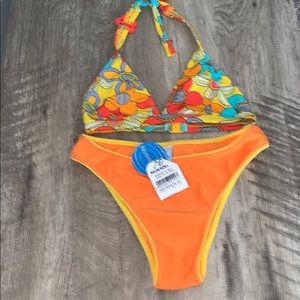 NWT Brazilian Bikini Set One Of A Kind